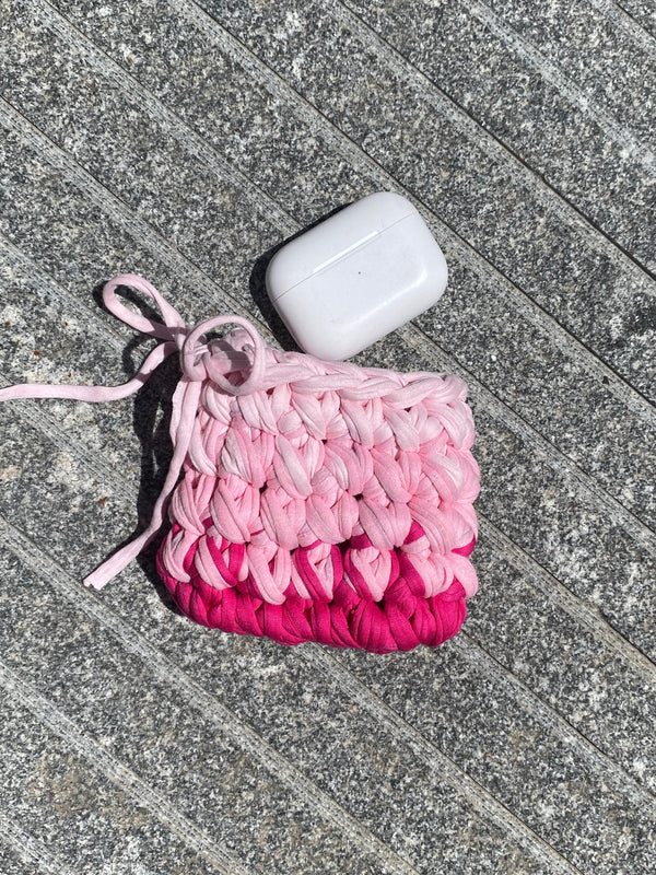 gradient Pink airpods cover